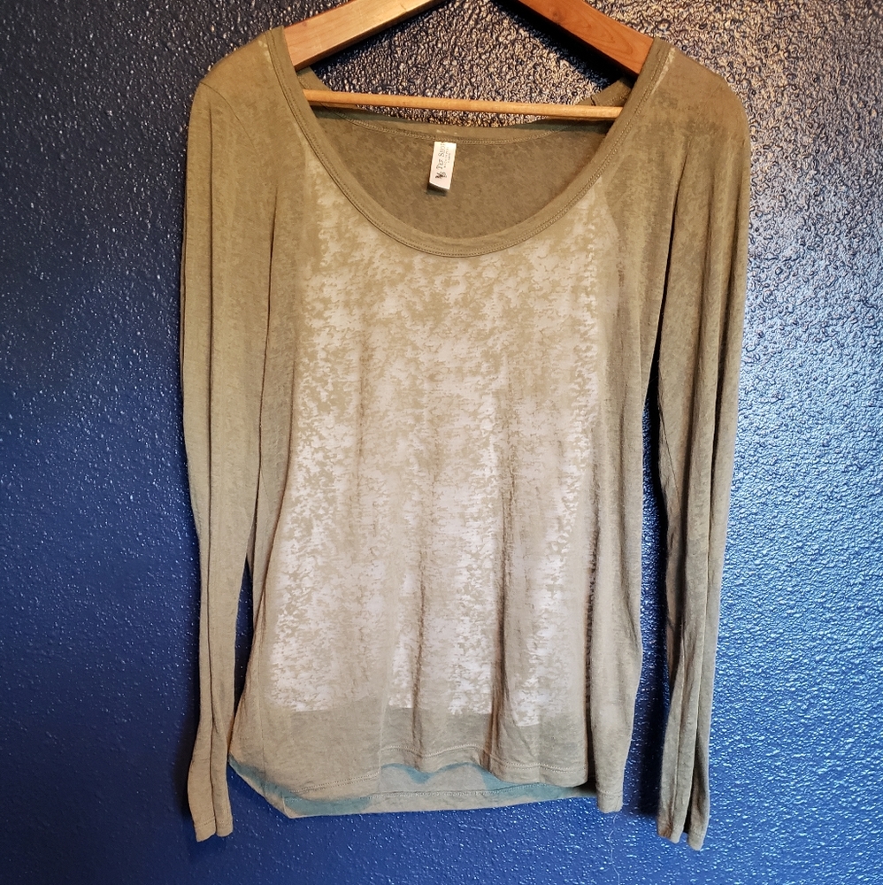 Green shirt